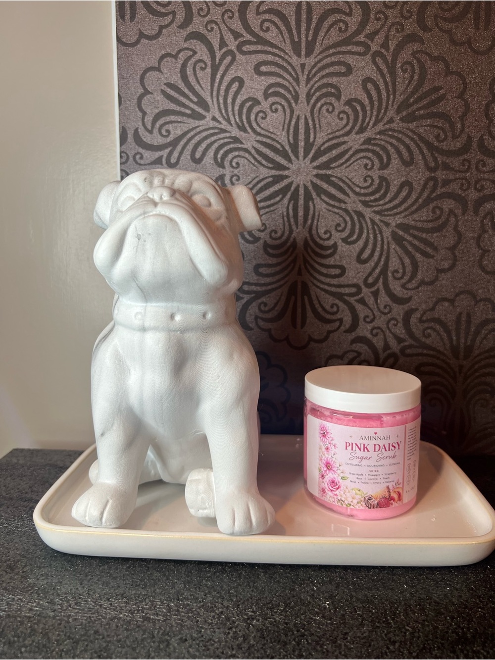 Pink Daisy Sugar Scrub - Aminnah